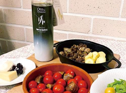 [写真] 野菜中心で上質なオリーブオイル使ったシンプルな調理